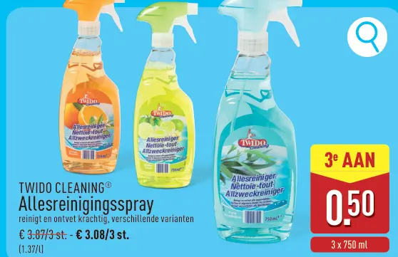 Promotie: Allesreinigingsspray