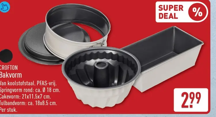 Aanbieding: Bakvorm