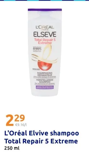 Promotie: Elvive shampoo Total Repair 5 Extreme