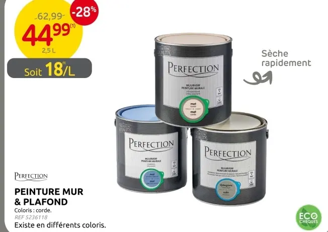 Offre: Peinture mur & plafond