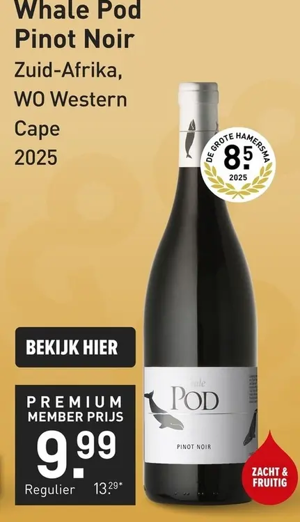 Aanbieding: Whale Pod Pinot Noir