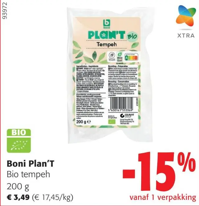 Aanbieding: Bio tempeh