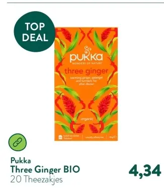 Aanbieding: Three Ginger BIO