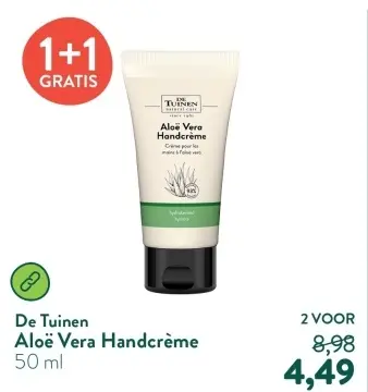 Aanbieding: Aloë Vera Handcrème