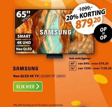 Aanbieding: SAMSUNG Neo QLED 4K TV