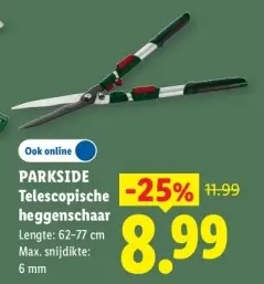 Aanbieding: Telescopische heggenschaar