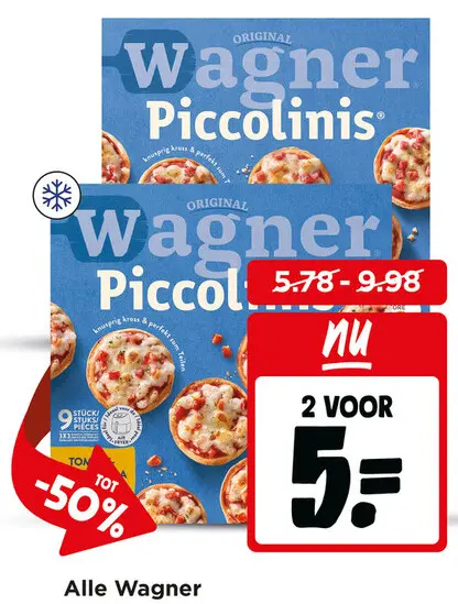 Aanbieding: Wagner Piccolinis