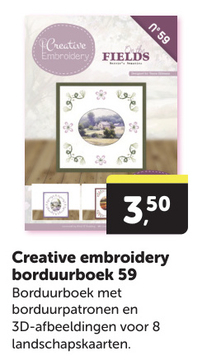 Aanbieding: Creative embroidery borduurboek