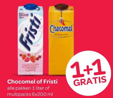 Aanbieding: Chocomel of Fristi