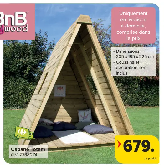 Offre: Cabane Totem