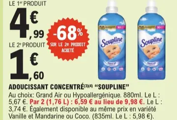 Offre: ADOUCISSANT CONCENTRÉ