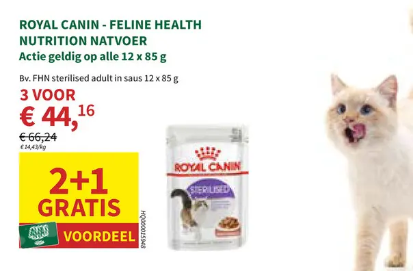 Promotie: Royal canin - feline health nutrition natvoer