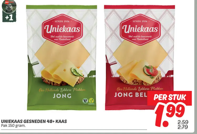 Aanbieding: Gesneden 48+ kaas