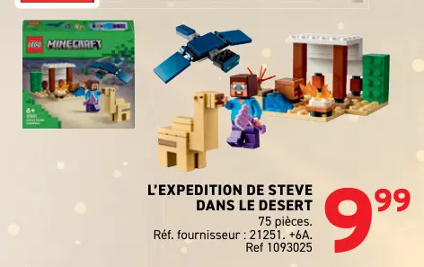 Offre: L'expedition de steve dans le desert