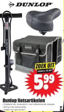 Aanbieding: Dunlop fietsartikelen