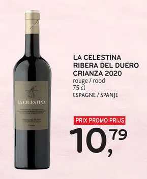Offre: La celestina ribera del duero crianza 2020