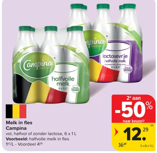 Promotie: Melk in fles