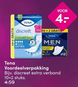 Aanbieding: discreet extra verband