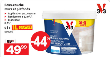 Aanbieding: Sous-couche murs et plafonds