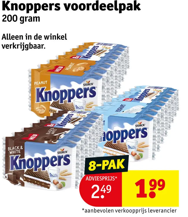 Aanbieding: Knoppers voordeelpak