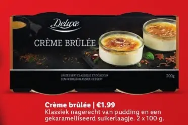 Aanbieding: Crème brûlée