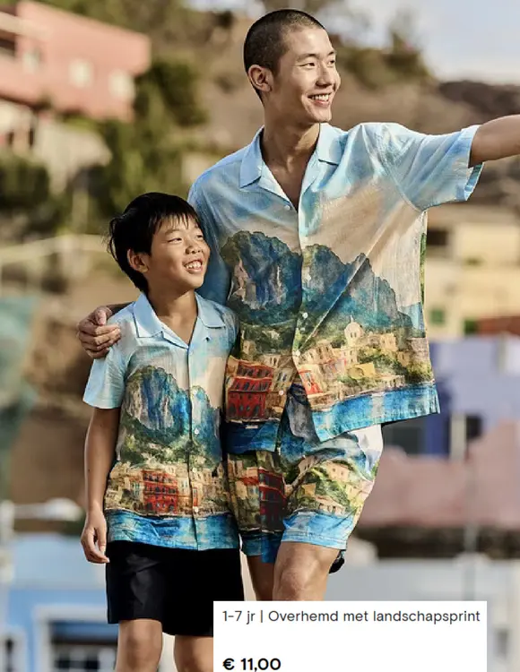 Promotie: Shirt met print