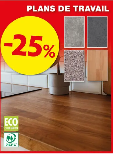 Offre: Plans de travail