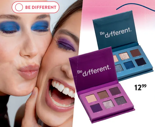 Offre: Be d/fferent. Eyeshadow Palette