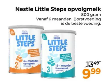 Aanbieding: Nestle Little Steps opvolgmelk