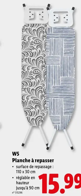 Offre: Planche à repasser