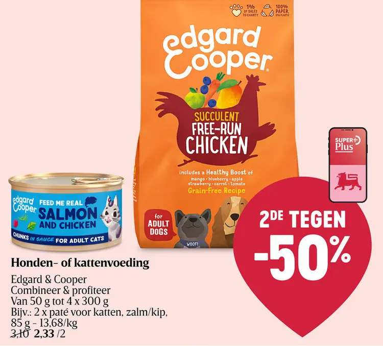 Promotie: Honden- of kattenvoeding