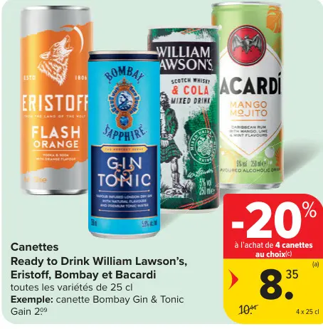 Offre: Ready to Drink