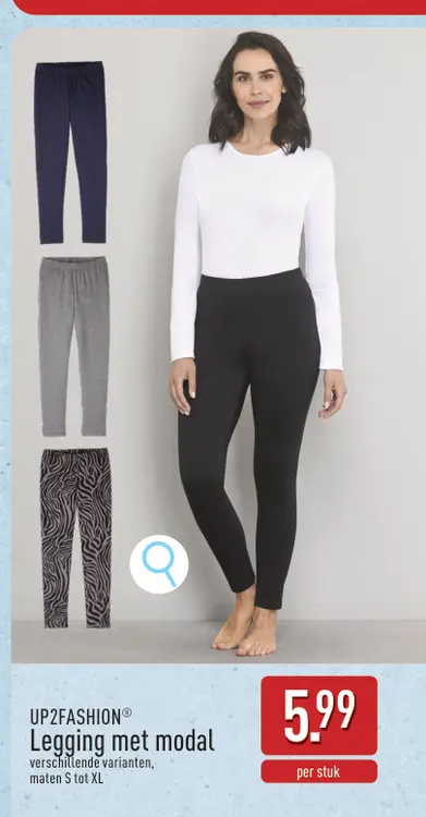 Promotie: Legging met modal