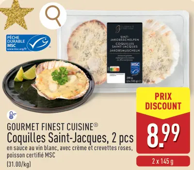 Offre: Coquilles Saint-Jacques