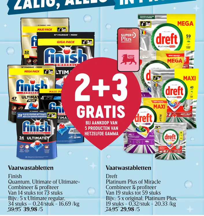 Promotie: Vaatwastabletten