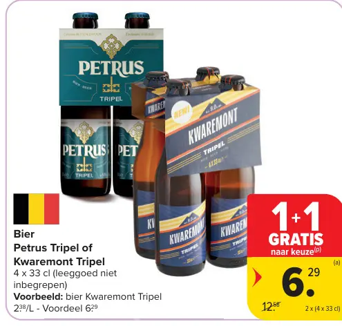 Promotie: Bier Tripel
