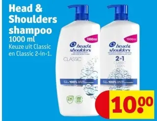 Promotie: Head & Shoulders shampoo