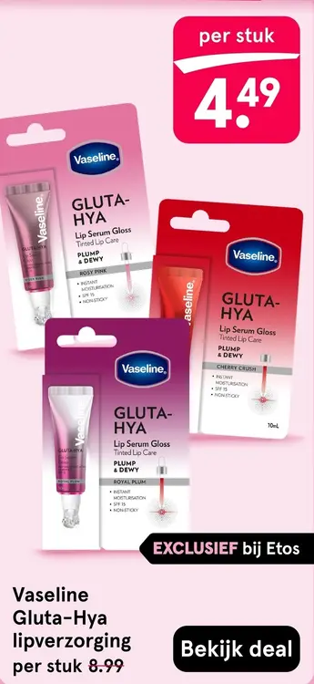 Aanbieding: Gluta-Hya lipverzorging