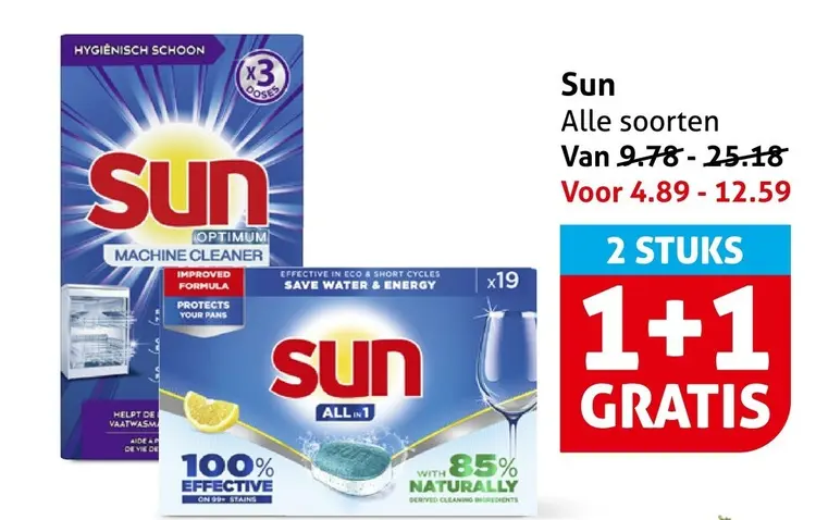 Aanbieding: Sun Alle soorten