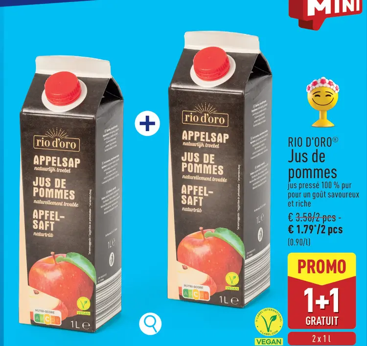 Offre: Jus de pommes