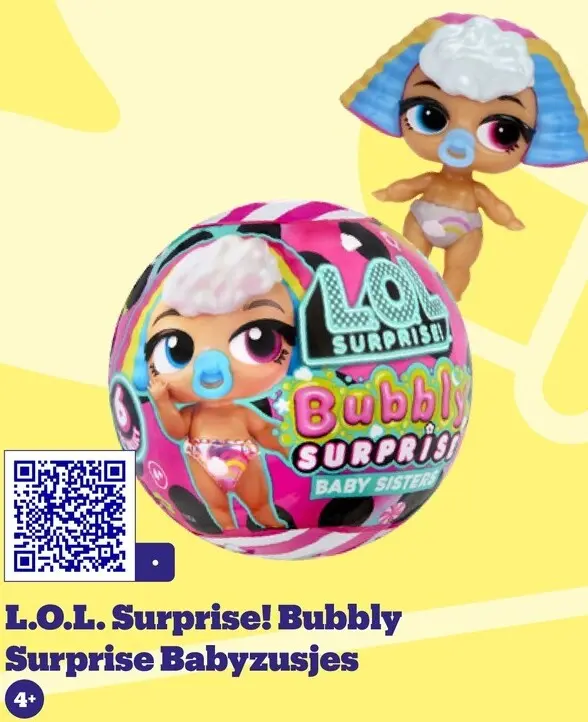 Promotie: Bubbly Surprise Babyzusjes