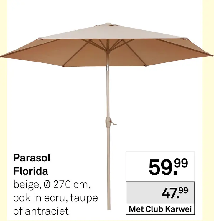 Aanbieding: Parasol Florida