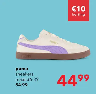 Aanbieding: Puma Club II Era Mauved Out Gold sneakers