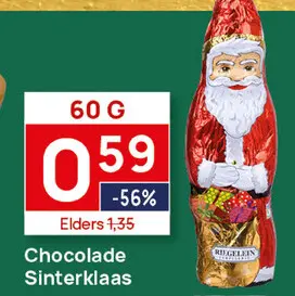 Aanbieding: Chocolade Sinterklaas