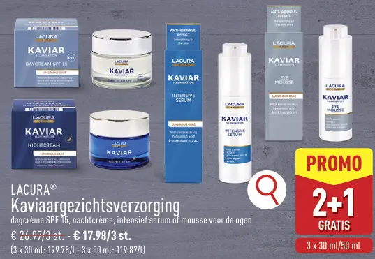 Promotie: Kaviaargezichtsverzorging