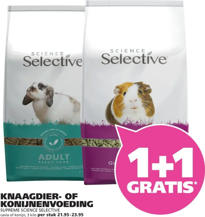 Aanbieding: Knaagdier- of konijnenvoeding