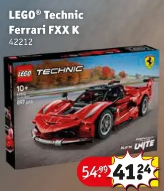 Promotie: Technic Ferrari FXX K