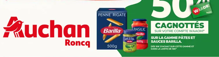 Offre: Pâtes et sauces