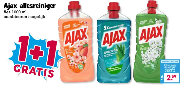 Aanbieding: Ajax allesreiniger