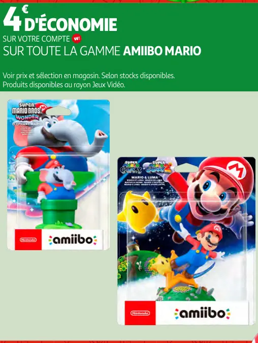 Offre: Amiibo mario